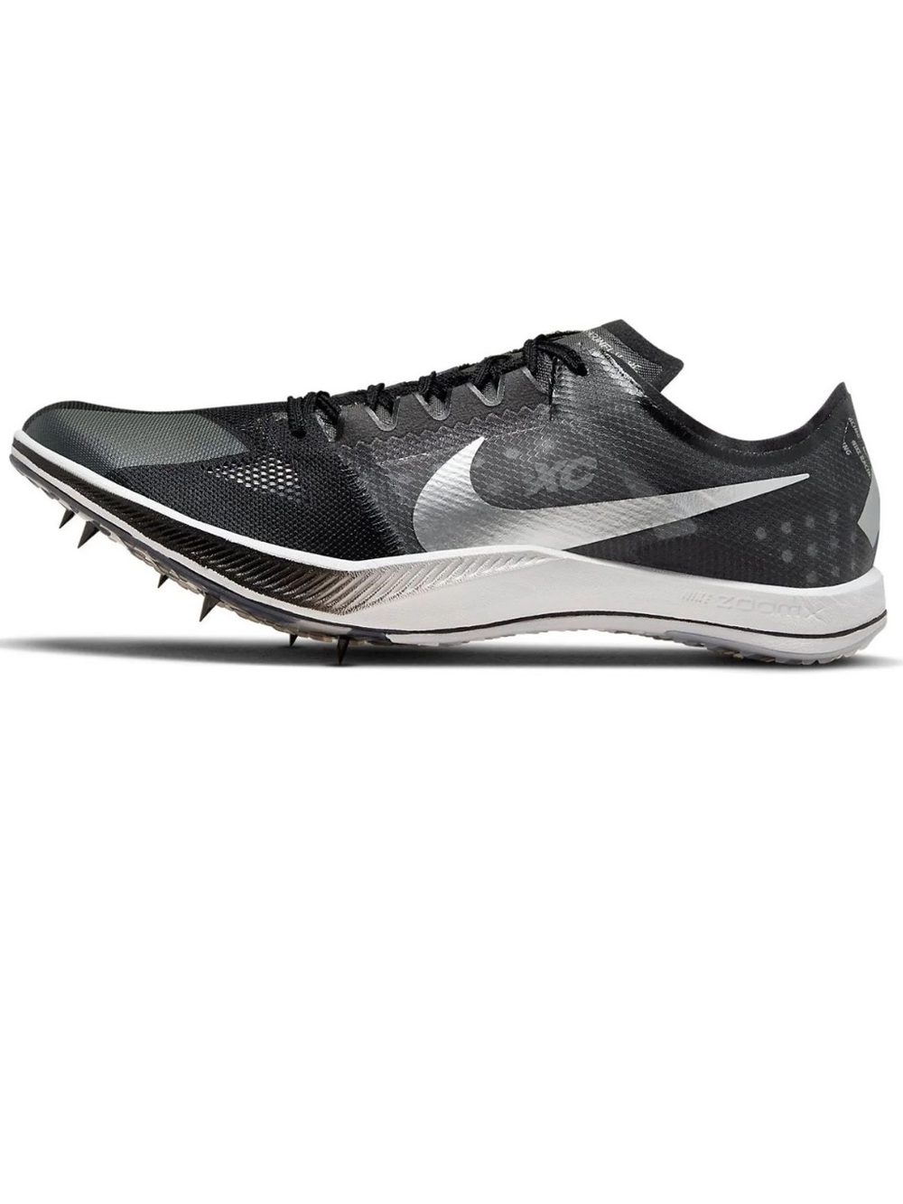 NWOT Nike ZoomX Dragonfly XC Spikes Black Metallic Silver Men’s 13 DX7992-001
